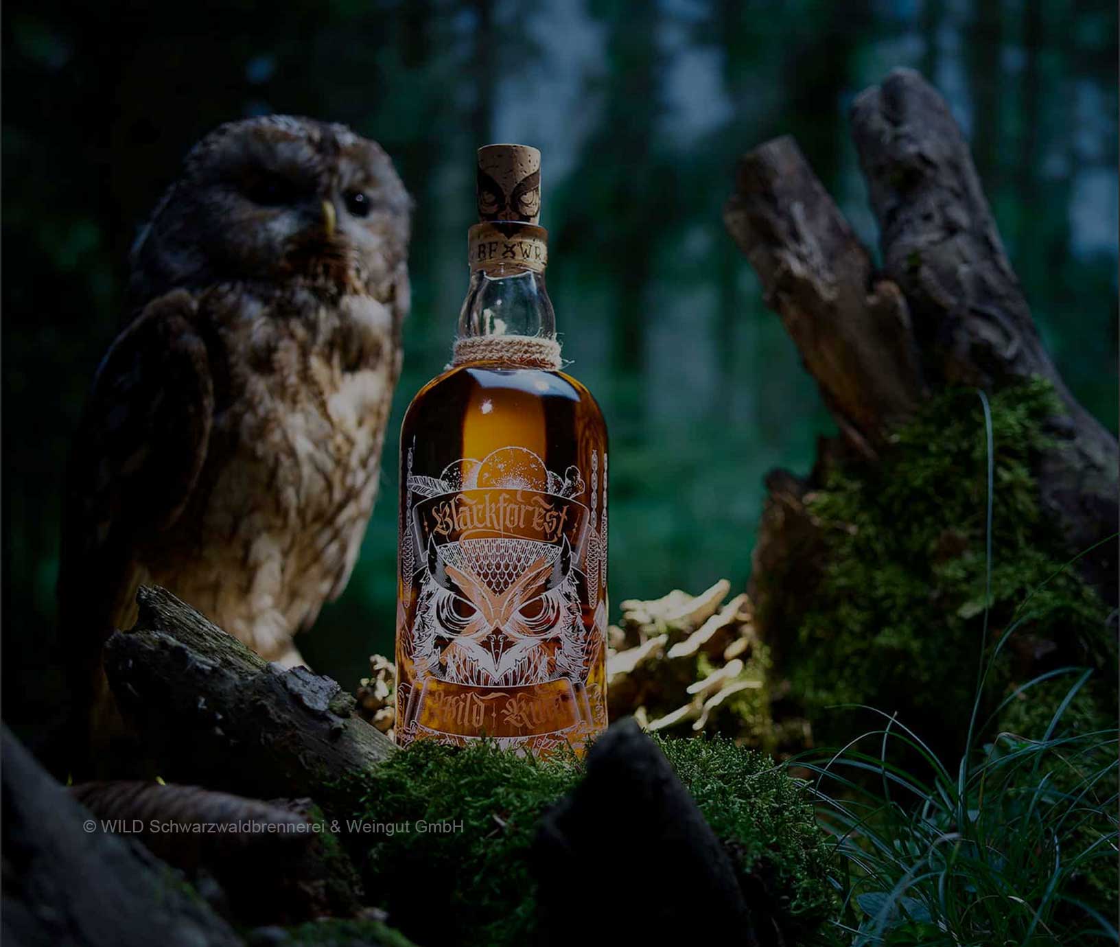 Die Flasche verkauft mit