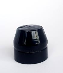 Schrumpfkapsel 39x37 schwarz für Apothekerflasche 