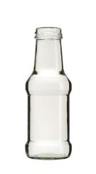 Weithals Saucenflasche 0,25 weiß TO 38 nicht für Produkte auf Essigbasis Kundenschutz des Produzenten 