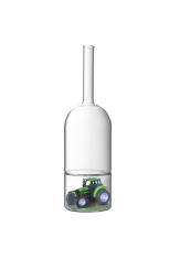 Flasche Modell Traktor 0,5 R Deutz Frontlader 