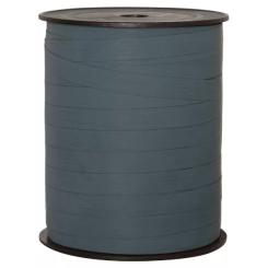 Geschenkband Kunststoff 10mm 100 lfm synthetic anthrazit 