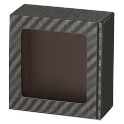 Geschenkkarton Vario Nr. 7 bordeaux, mit Fenster 