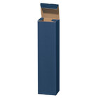 Faltschachtel 1er offene Welle Dunkelblau 90 x 90 x 360 mm (L/B/H) 