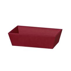 Korb 4eck Lino rot mittel 330x190x110mm 