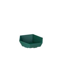 Geschenkkorb 6-Eck, Grün, klein 