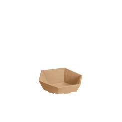 Geschenkkorb 6-Eck, Natur, mini 