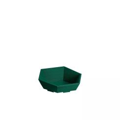 Geschenkkorb 6-Eck OW grün, mini 