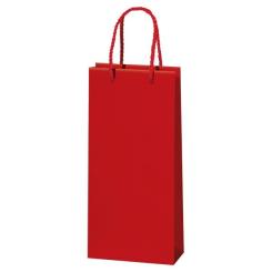 2er Lacktüte Rot 2x0,75, 170x85x360 mm 