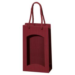 Henne Vario Nr. 7 2xPiccolo bordeaux offene Welle mit Fenster TU2200 