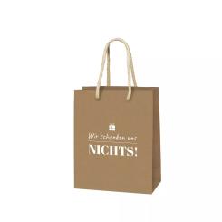 Geschenktasche Vario 8 Schenken wir schenken uns nichts 