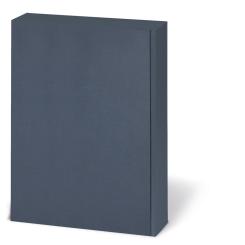 3er Geschenkkarton Lino blaugrau 