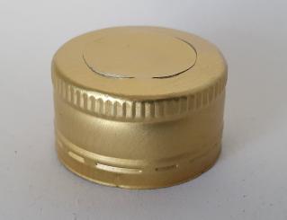 Ventcap- Saft SP5 MCA gold 28 mm ohne Gewinde 