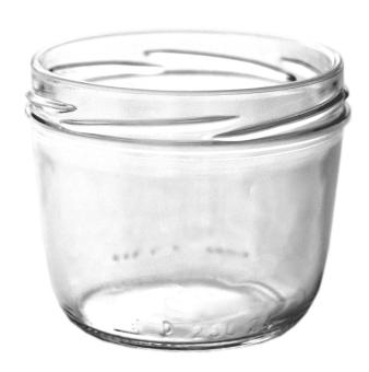 Sturzglas 0,105 l weiss TO 63 