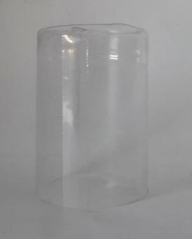 Schrumpfkapsel transparent 41x65 mm längsperforiert oben offen 
