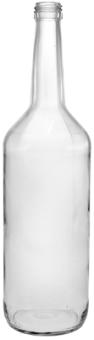 Geradehalsflasche PP28  1 Ltr. weiss 