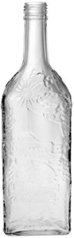 Vierkant Schwarzwald 0,35l PP31,5 weiss 