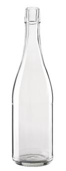 Bügelflasche Lochmdg 0,75 weiss 