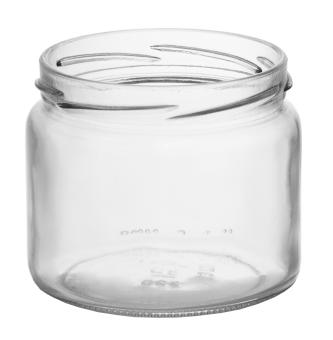 Weithalsglas 0,330 l TO82 weiss 