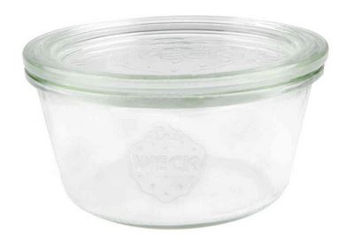 WECK Sturzglas 0,290 nieder RR 100 weiß 