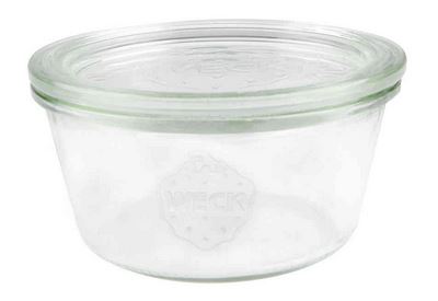WECK Sturzglas 0,290 l nieder RR 100 weiß 