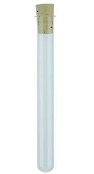 Reagenzglas klar 0,035 mit Bördelrand; Länge 180mm 