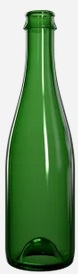 0,375 Ltr. Sektflasche CC grün 