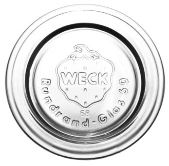 Glasdeckel RR 60  weiss 