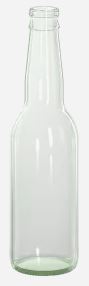 Bierflasche-Longneck 0,33 weiss Einweg 