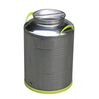 Edelstahlkanne o. Hahn 100L  bis 35% Alkohol 