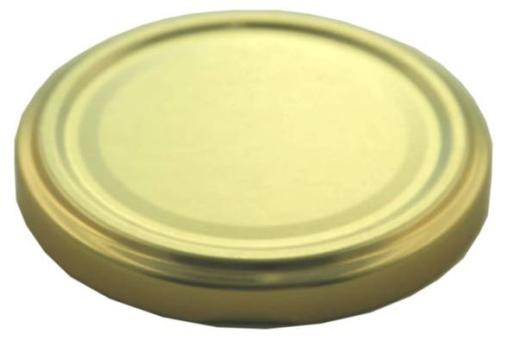 Deckel TO 66 gold Esbo-reduziert mit Button 