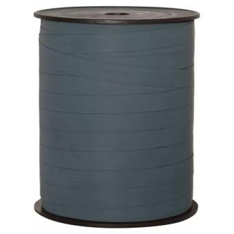 Geschenkband Kunststoff 10mm 100 lfm synthetic anthrazit 