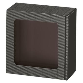 Geschenkkarton Vario Nr. 7 bordeaux, mit Fenster 