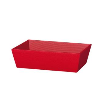 Geschenkkorb 4-Eck, Creme mittel 
