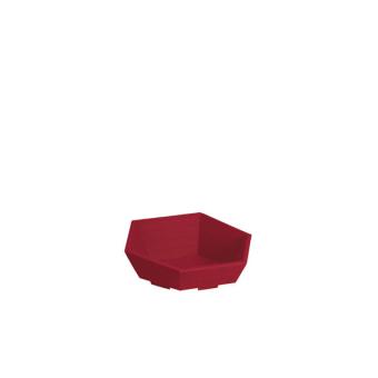 Geschenkkorb 6-Eck, Bordeaux, mini 