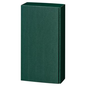 2er Geschenkkarton Offene Welle Grün 