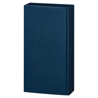 2er Geschenkkarton Lino dunkelblau 