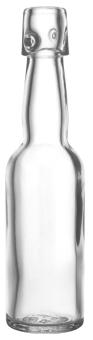 Kropfhalsflasche 0,04 Lochmdg weiss 