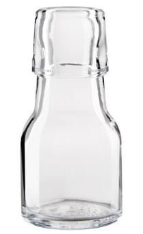 Bügelflasche rund 0,05 weiss 